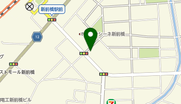 ガッツレンタカー 新前橋駅前店の地図画像