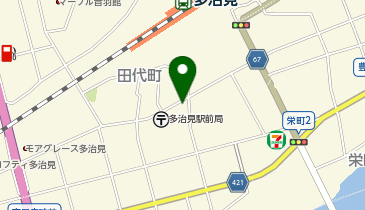 ガッツレンタカー 多治見駅前店の地図画像