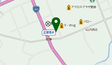 ガッツレンタカー 恵那店の地図画像