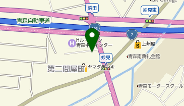 ガッツレンタカー 青森観光通り店の地図画像
