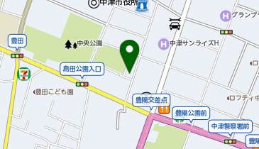ガッツレンタカー 大分中津駅前店の地図画像