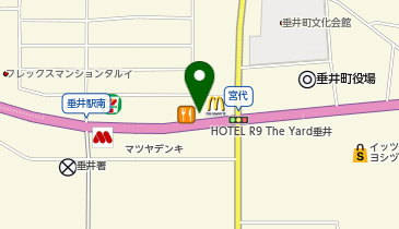 ガッツレンタカー 岐阜垂井店の地図画像