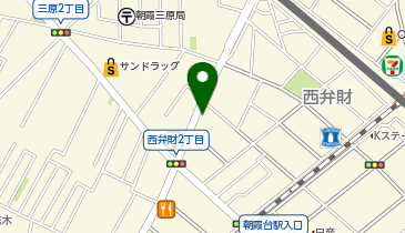 ガッツレンタカー 朝霞台店の地図画像