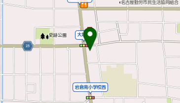 ガッツレンタカー 岩倉店の地図画像