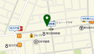 ガッツレンタカー 春日部ユリノキ通り店の地図画像