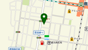 ガッツレンタカー 鹿児島中央駅前店の地図画像