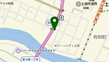 ガッツレンタカー 土浦店の地図画像