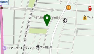 ガッツレンタカー 牛久店の地図画像