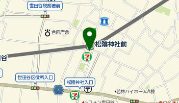 個別学習のセルモ 松陰神社駅前教室の地図画像