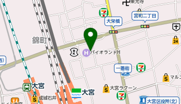 なんでも酒やカクヤス 大宮東口店の地図画像