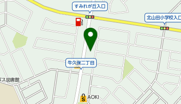 なんでも酒やカクヤス 港北店の地図画像