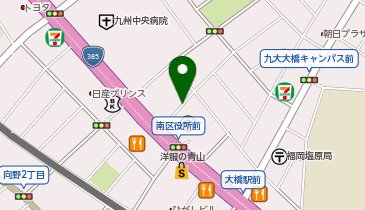 なんでも酒やカクヤス 大橋店の地図画像