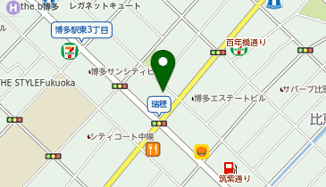 なんでも酒やカクヤス 博多駅東店の地図画像