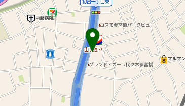 なんでも酒やカクヤス 初台SSの地図画像