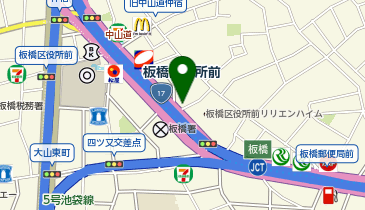 なんでも酒やカクヤス 板橋店の地図画像