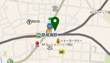 なんでも酒やカクヤス 高砂店の地図画像