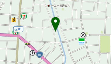 なんでも酒やカクヤス 中本店の地図画像
