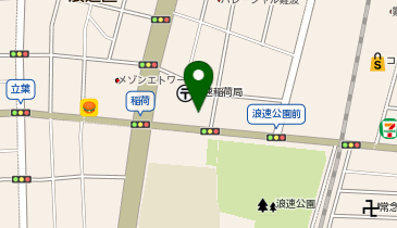 なんでも酒やカクヤス なんば西店の地図画像