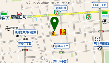 なんでも酒やカクヤス 白河店の地図画像