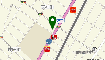 ラビット R247半田店の地図画像