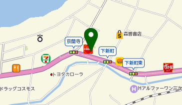 ラビット 三次十日市店の地図画像