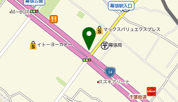 ラビット 幕張店の地図画像