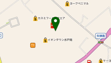 ラビット イオンタウン水戸南店の地図画像