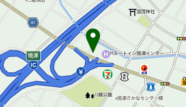 ラビット 焼津インター店の地図画像