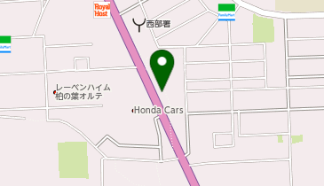ラビット 16号柏若柴店(6月上旬リニューアルオープン予定)の地図画像