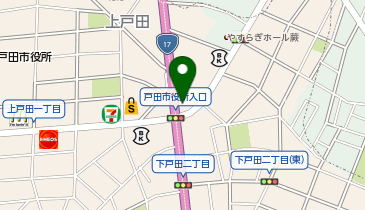 ラビット 戸田店の地図画像