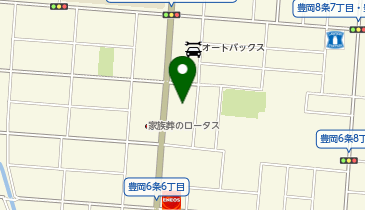 ラビット 旭川豊岡店の地図画像