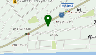 ラビット 三原皆実店の地図画像