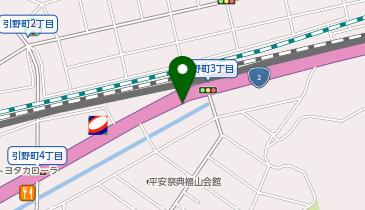 ラビット 福山引野店の地図画像