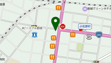 ラビット 都城店の地図画像