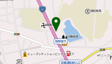 ラビット 武蔵浦和店の地図画像