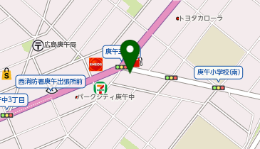 ラビット 広島庚午店の地図画像