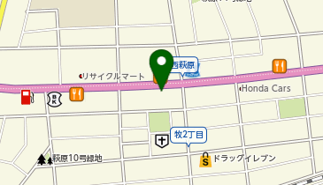 ラビット 萩原店の地図画像