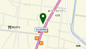 ラビット 平塚四之宮店の地図画像