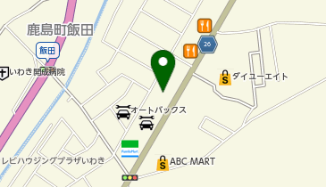 ラビット いわき鹿島店の地図画像