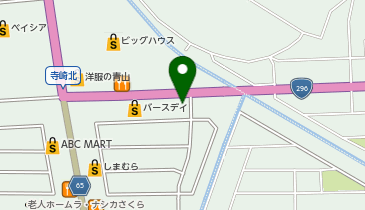 ラビット 佐倉寺崎店の地図画像