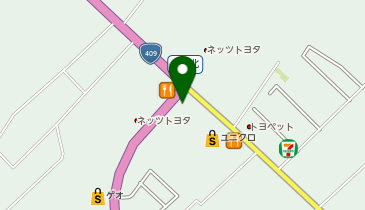 ラビット 富里インターR409号店の地図画像