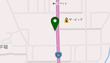 ラビット 津山平福店の地図画像