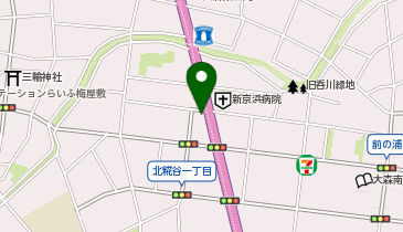 ラビット R131羽田店の地図画像