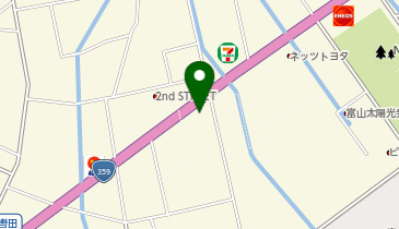 ラビット 婦中店の地図画像