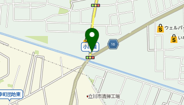 ラビット 小平小川橋店の地図画像