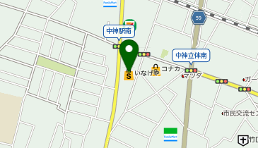 ina21 昭島中神店の地図画像