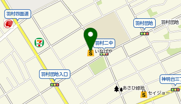 ina21 羽村富士見平店の地図画像