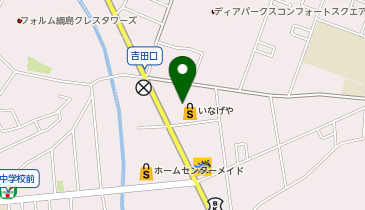 いなげや 横浜綱島店の地図画像