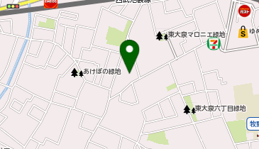 ina21 練馬東大泉店の地図画像