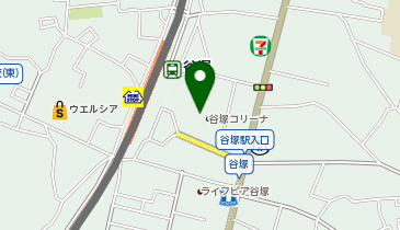 いなげや 草加谷塚店の地図画像